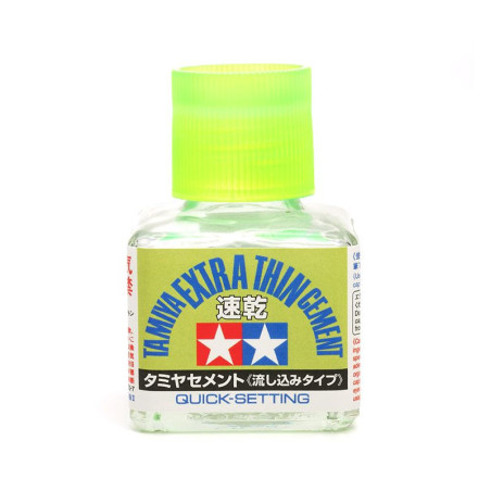 TAMIYA KLEJ EXTRA THIN QUICK SET 40 ml   (87182)