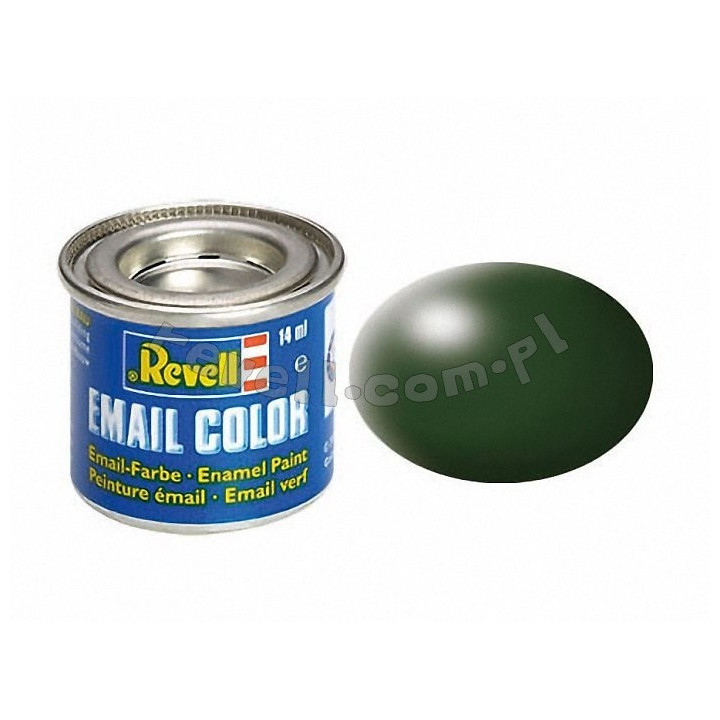REVELL PAINT 32363 DARK GREEN, SILK RAL 6020