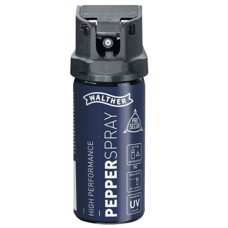 WALTHER Pro Secur pepřový sprej 53 ml / tryska (2.2014)