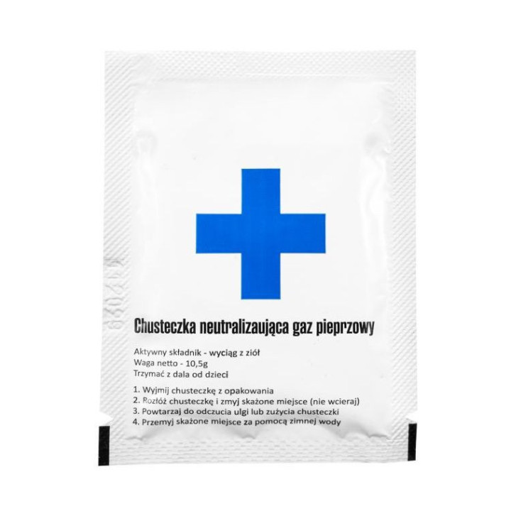 CHUSTECZKA do neutralizacji gazu         pieprzowego ( 1 sztuk )
