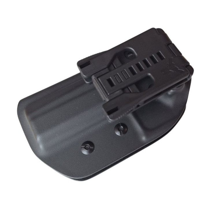 RH HOLSTERS Kabura OWB Sport CZ P-09 F   NOCTURNE / right - Tek-lok / 2 mm / black KYDEX