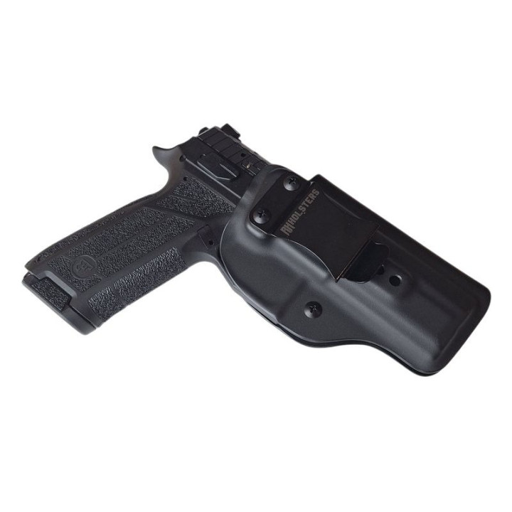 RH HOLSTERS IWB Classics CZ P-09 F NOCTURNE holster / right - internal / full sweatguard / flushclip 40 mm / black