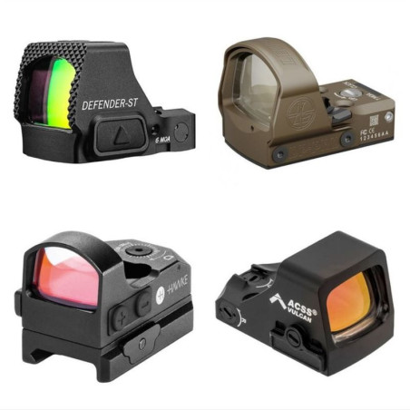 x KOLIMATORY Hawke, Holosun, Primary,    Vortex, Leapers, Shield Sights, Leupold ....