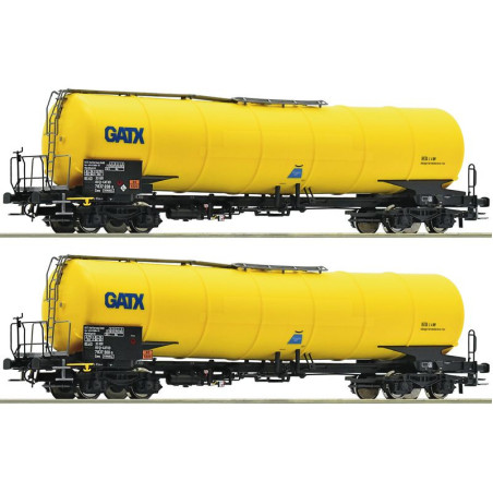 ROCO 76025 WAGON CYSTERNA GATX ep.VI (   2 wagony )