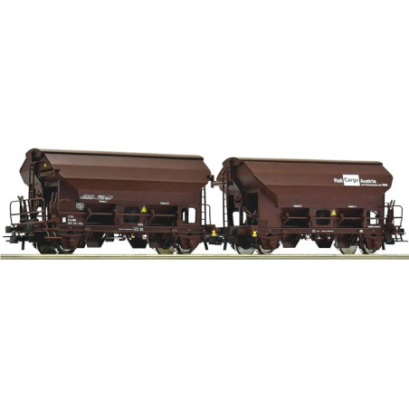 ROCO 76022 WAGON TOWAROWY                SAMOWYŁADOWAWCZY ÖBB ep.V-VI ( 2 sztuki )