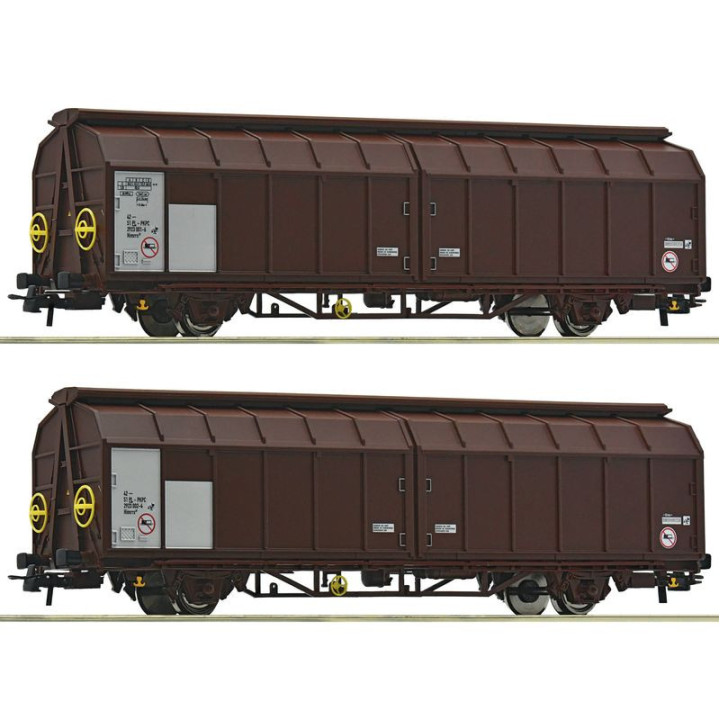 ROCO 6600096 WAGON TOWAROWY Himrrsm 29   PKP Cargo ep. VI ( 2 wagony )