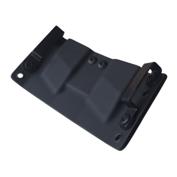 RH HOLSTERS Ładownica OWB x2 CZ P-10 F   / right - without sweatguard / steel loops  40 mm / black KYDEX