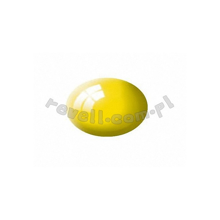 REVELL WATER PAINT 36112 AQUA YELLOW, GLOSS RAL 1018