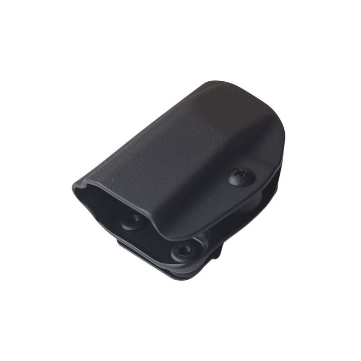 RH HOLSTERS Ładownica IWB CZ P-10 F /    right - without sweatguard / flushclip 40 mm / black KYDEX