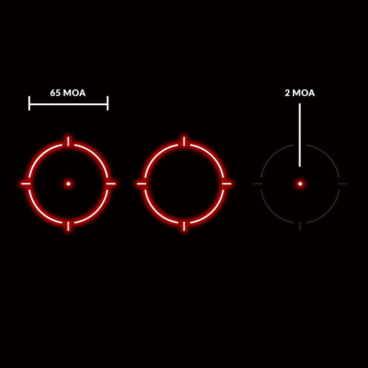 HOLOSUN Kolimator Open Reflex HS510C     Multi Reticle - Solar Panel