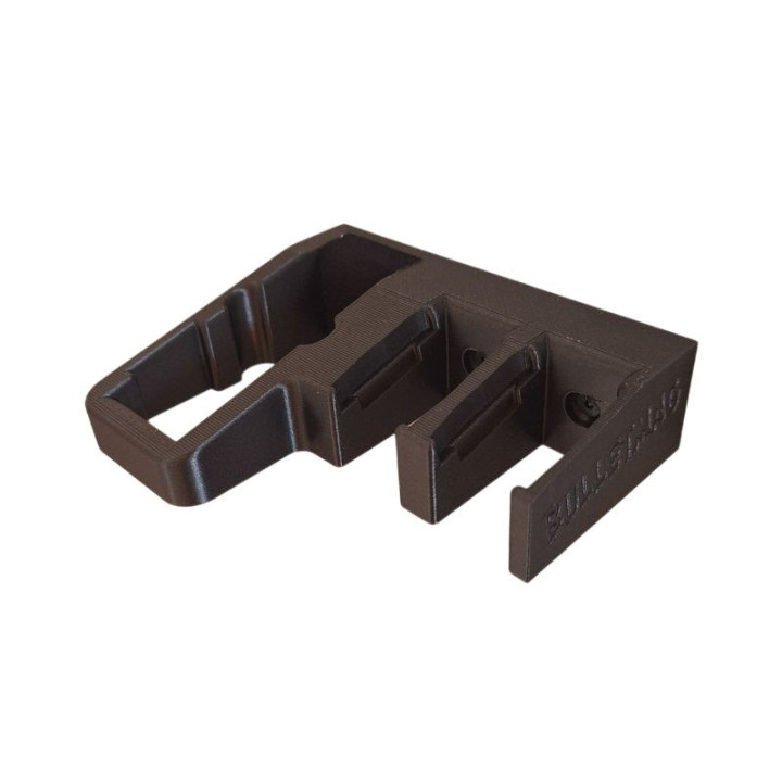 BULLETMAG SHORT RIFLE HOLDER (s baterkou a kolimátorem) x1 + 2 x 9 mm zásobník / černý / s magnetem