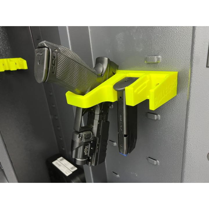 BULLETMAG SHORT RIFLE HOLDER (s baterkou a kolimátorem) x1 + 2 x 9 mm zásobník / černý / s magnetem