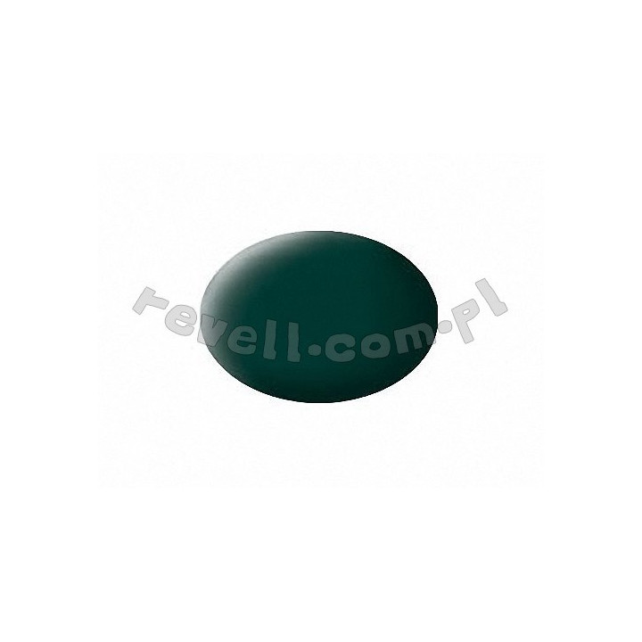 REVELL FARBA WODNA 36140 AQUA BLACK      GREEN, MAT 18 ml