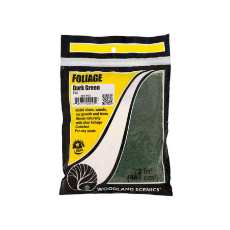WOODLAND F53 LISTOWIE - dark green (BAG  585 cm2)