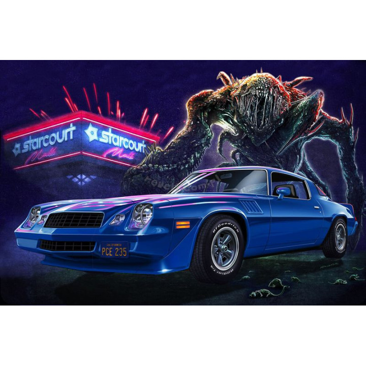 REVELL 1/25 "STRANGER THINGS" CHEVY      CAMARO Z/28 (07728)