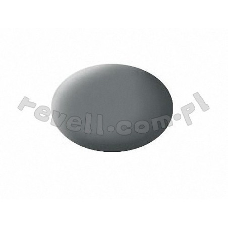 REVELL FARBA WODNA 36147  AQUA MOUSE     GREY, MAT 18 ml