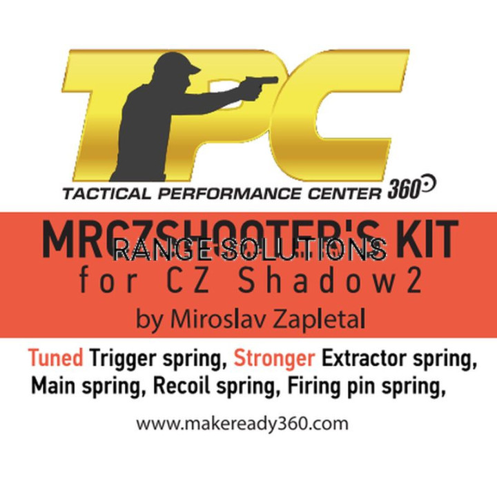 RS TPC Pružiny pro CZ SHADOW 2 - sada 5 kusů / Miroslav Zapleta ( + zdarma )