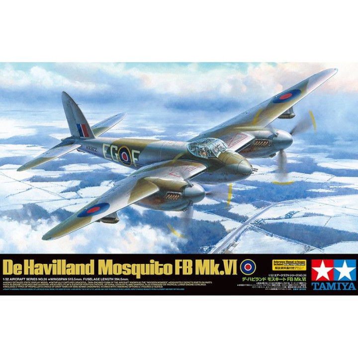 TAMIYA 60326 1/32 DE HAVILLAND MOSQUITO FB Mk.VI