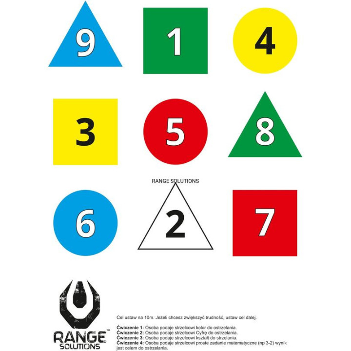 RS TARCZA TRAINING ( 50 sztuk )          31-019062-00