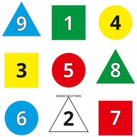 RS TARCZA TRAINING ( 10 sztuk )          31-019062-00