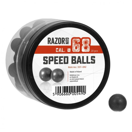 RAZORGUN Kule gumowe kal .68 / 20 sztuk  (337-042)
