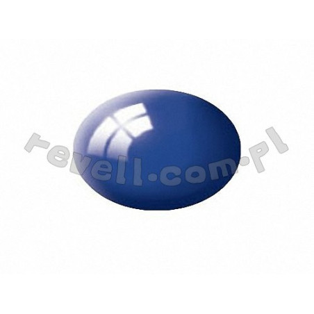 REVELL WATER PAINT 36151 AQUA ULTRAMARINE BLUE, GLOSS RAL 5002