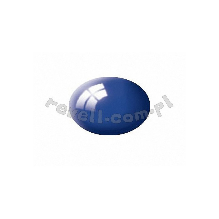 REVELL WATER PAINT 36151 AQUA ULTRAMARINE BLUE, GLOSS RAL 5002