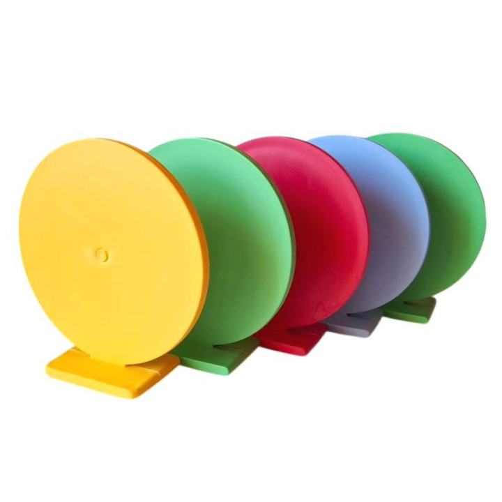 MTS Poly Plate 150 HARD / 5 sztuk -      zestaw / POMARAŃCZOWE FLUO / płytki polimerowe