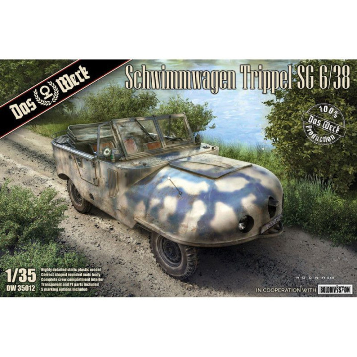 DAS WERK 1/35 DW35012 Schwimmwagen Trippel SG 6/38 (35012)