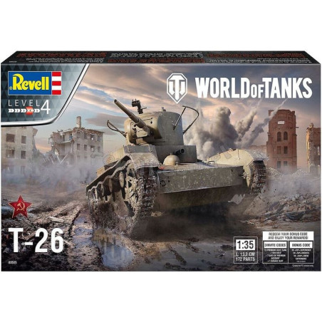 REVELL T-26 1/35 World of Tanks (03505)