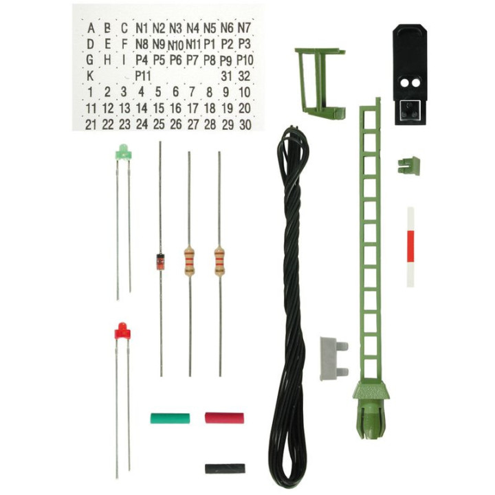 VIESSMANN 6731 H0 Traffic Signal Hp0, Hp1 KIT