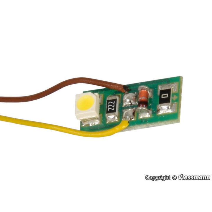 VIESSMANN 6006 H0 LED ploché osvětlení bílé ( 1 kus )