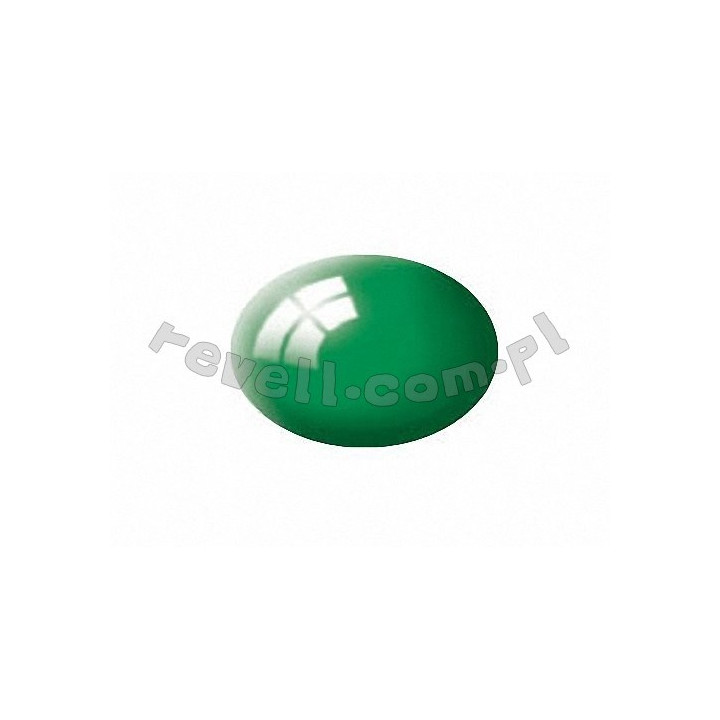 VODOVÁ BARVA REVELL 36161 AQUA SMARAGDOVĚ ZELENÁ, LESKLÁ