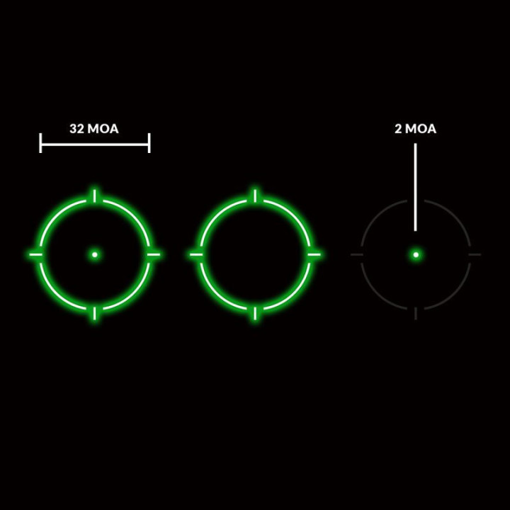 HOLOSUN SCS Green Dot Red Dot Sight for      Walther PDP - Solar Panel - SCS-PDP-GR ( + free gift! )