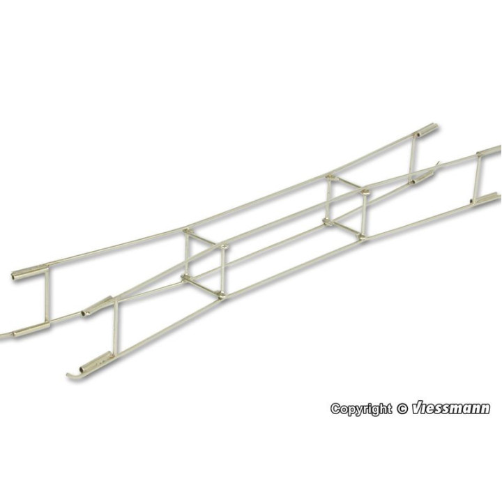 VIESSMANN 4146 H0 Sieć trakcyjna,        przewody, rozjazd