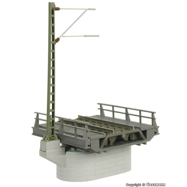 VIESSMANN 4129 H0 Overhead catenary / Bridge catenary pole - 99 mm