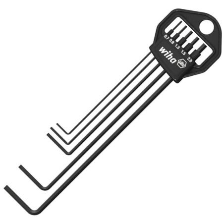 Sada imbusových klíčů WIHA 0,7 / 0,9 / 1,3 / 1,5 / 2 mm