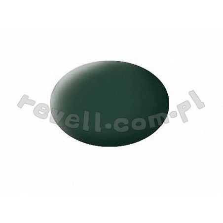 REVELL FARBA WODNA 36168 AQUA DARK GREEN RAF, MAT 18 ml