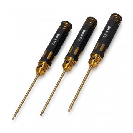 MD WKRĘTAKI IMBUSOWE PRO 2 / 2,5 / 3 mm  KULKOWE (23000)