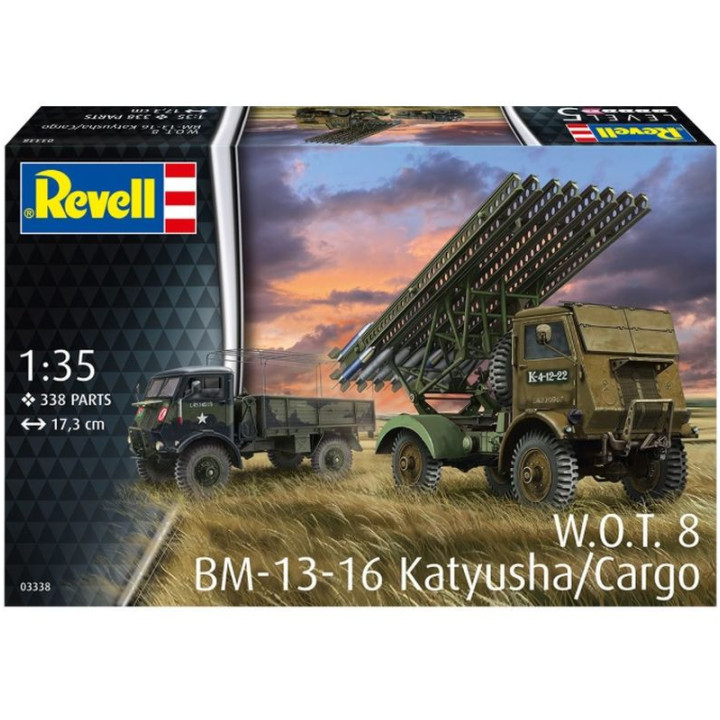 REVELL 1/35 W.O.T. 8 BM-13-16            Katyusha/Cargo (63338)