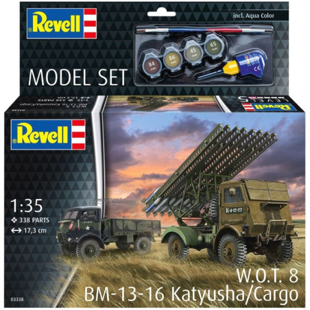 REVELL 1/35 W.O.T. 8 BM-13-16            Katyusha/Cargo (63338)
