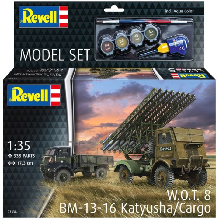 REVELL 1/35 W.O.T. 8 BM-13-16            Katyusha/Cargo (63338)