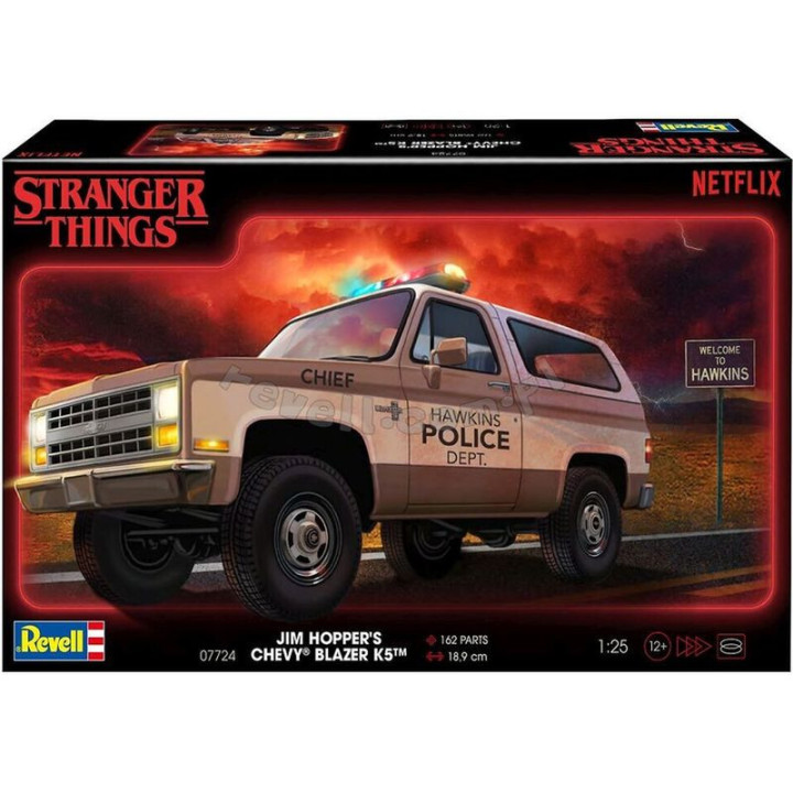 REVELL 1/25 CHEVROLET K5 BLAZER 1985 (07724) Stranger Things