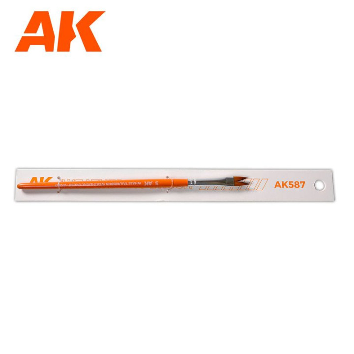 AK 587 WHALE TAIL / RIBBON WEATHERING    BRUSH