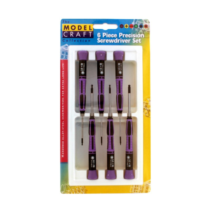 MODELCRAFT SET OF DRIVERS (PSD1607) Allen Ball Screwdrivers