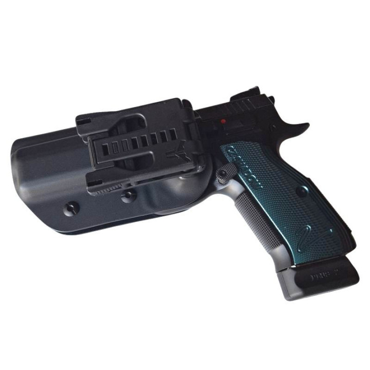 RH HOLSTERS Kabura OWB Sport CZ Shadow   2 / right / tek-lok / black KYDEX