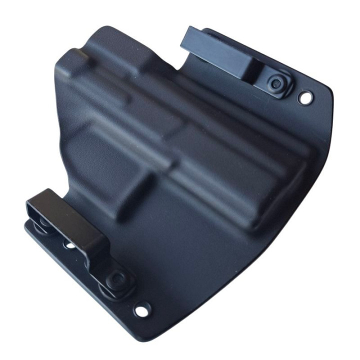 RH HOLSTERS Kabura OWB Classics CZ P-09  C NOCTURNE / left - half sweatguard / loops 40 mm / black KYDEX