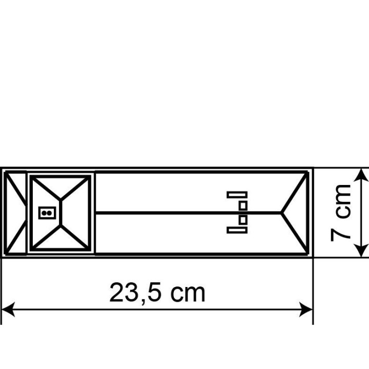 VOLLMER 45726 H0 Rozvaděč - dvoubranový