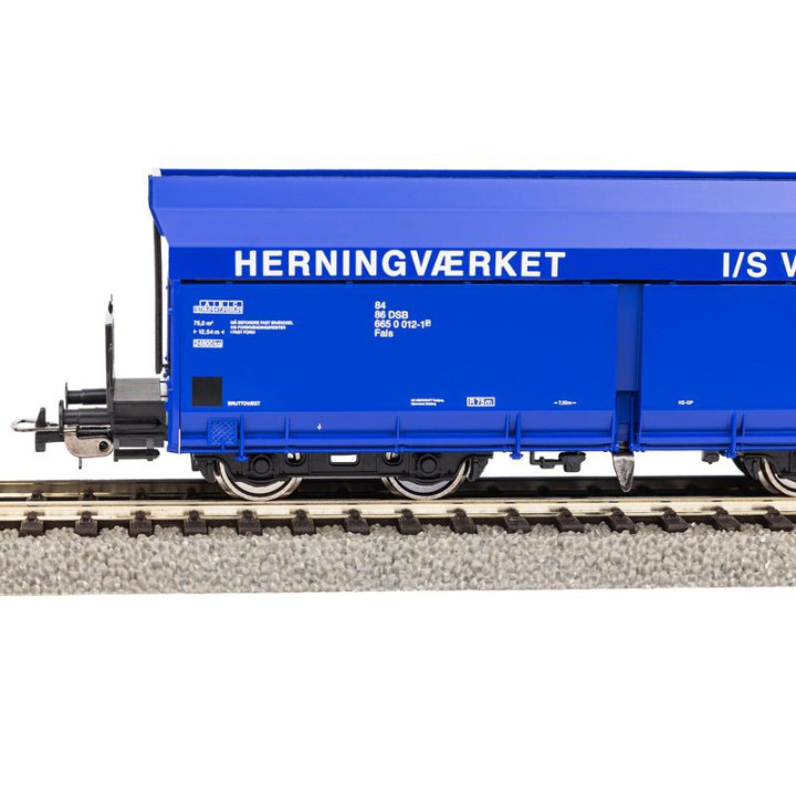 PIKO 24526 WAGON TOWAROWY Vestkraft I/S  ep.IV