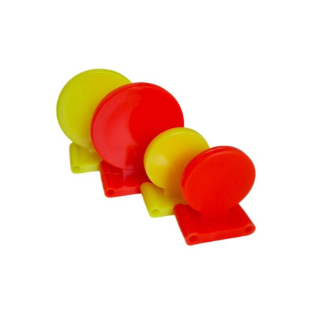 MTS Poly Plate 50 HARD / 1 ks - FLUO ORANGE / polymerová deska
